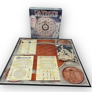 DaVinci's Challenge The Ancient Game of Secret Symbols Egyptian Pyramid Complete